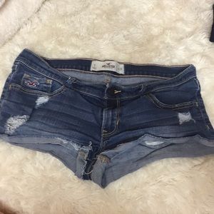 Hollister denim shorts